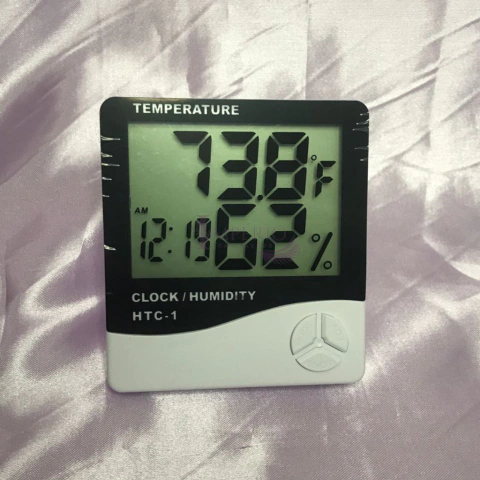 Higrômetro Digital Medidor De Umidade Temperatura