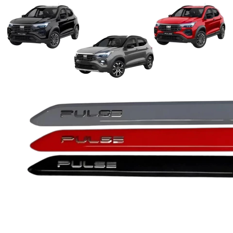 Kit 4 Frisos Laterais Cores Pulse Original Fiat Mopar - comprar online