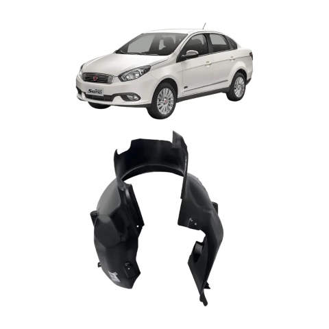 Parabarro Dianteiro Esquerdo Fiat Grand Siena (51880641)