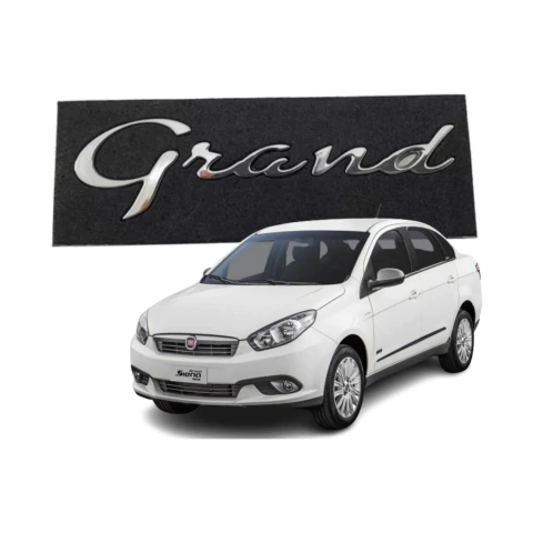 Emblema Sigla Grand Coluna Grand Siena Fiat Mopar 100207595