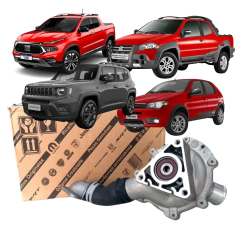 Bomba Água Completa Argo Punto Toro Palio Renegade 55243968