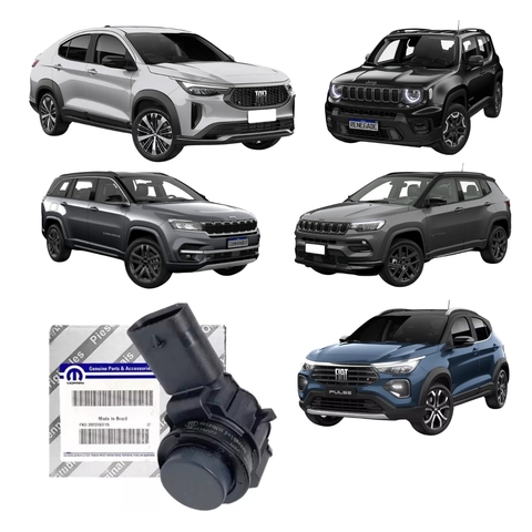 Sensor Estacionamento Traseiro Fiat Toro Compass Renegade (60949365)