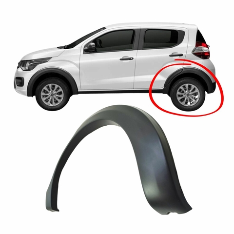 Moldura Para-lama Traseiro Esquerdo Original Fiat 100233285