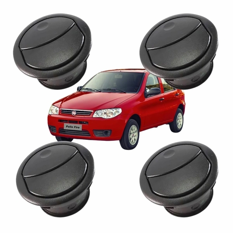 Kit 4 Difusor Ar Fiat Palio 2004 ate 2017 (100213127)