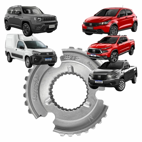 Cubo Sincronizador 3° / 4° Marcha Original Fiat Argo Cronos (46345799)