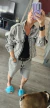 Campera denim gastado. Talle M oversize URBAN en internet