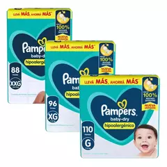 Pampers Baby Dry Mes de Consumo