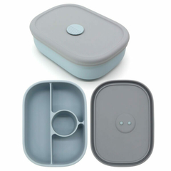 NURSIMOM LUNCHERA DE SILICONA CON TAPA - comprar online