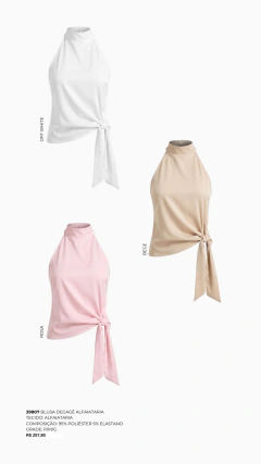 BLUSA DEGAGÊ ALFAIATARIA