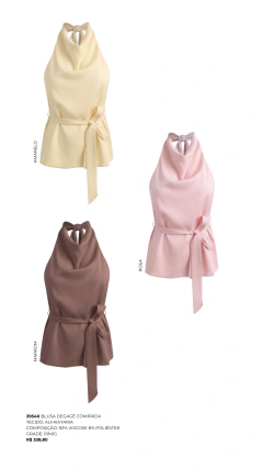 39540 BLUSA DEGAGÊ COMPRIDA - comprar online