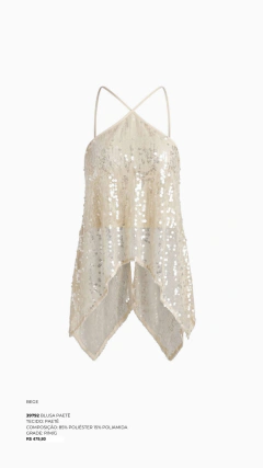 BLUSA PAETÊ