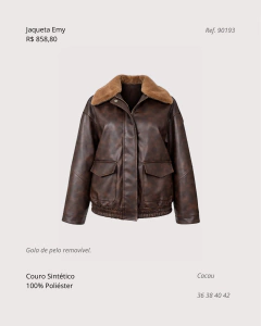 Jaqueta Emy Ref. 90193 - comprar online