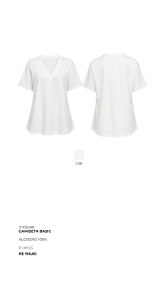 JH62048 CAMISETA BASIC - comprar online