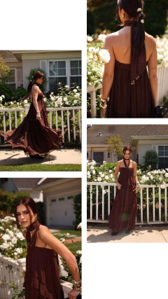 Vestido Longo Carol - Lala Oliver