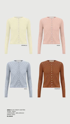 BLUSA TRICOT C/BOTÕES - comprar online