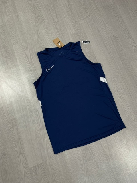 REGATA NIKE RECORTE LATERAL - AZUL