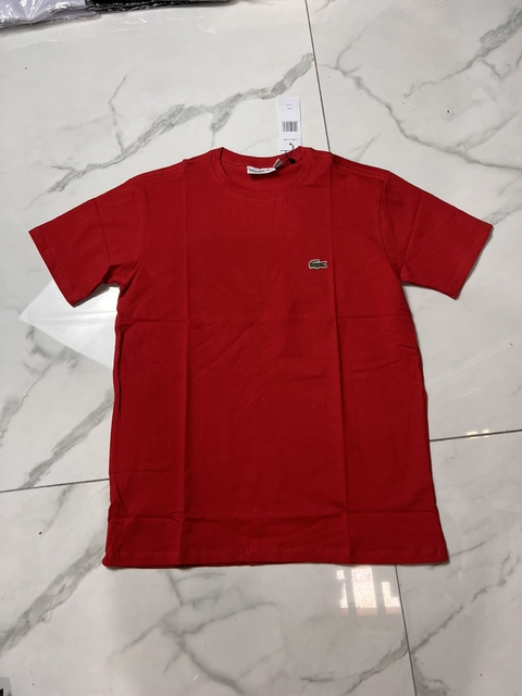 CAMISETA GRIFFE LACOSTE BASIC PIMA