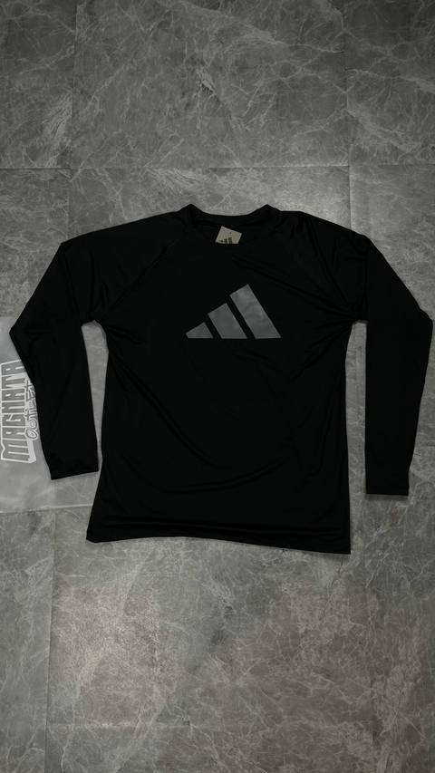 CAMISA MANGA LONGA ADD UV IMPORTADA - PRETA