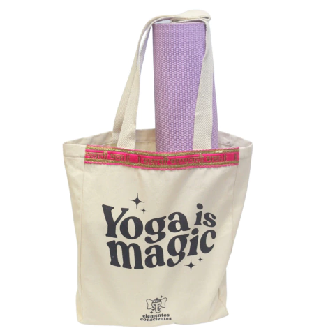 ToteBag Yoga rosa - comprar online