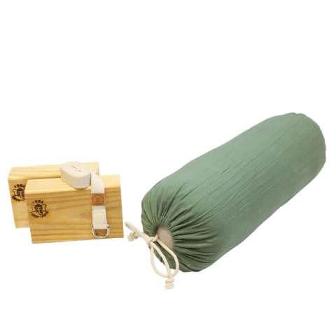 Kit Yoga Esencial Verde Malva - comprar online