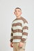 the striped sweater [Brown] - comprar online