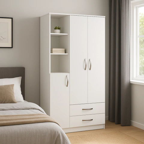 DESPENSERO MEGA 3 PUERTAS 2 CAJONES 86 Cm BARI - comprar online