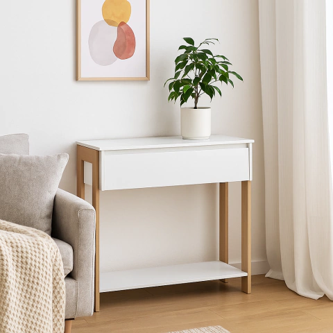 RECIBIDOR 1 CAJON 90 Cm CALABRIA - comprar online