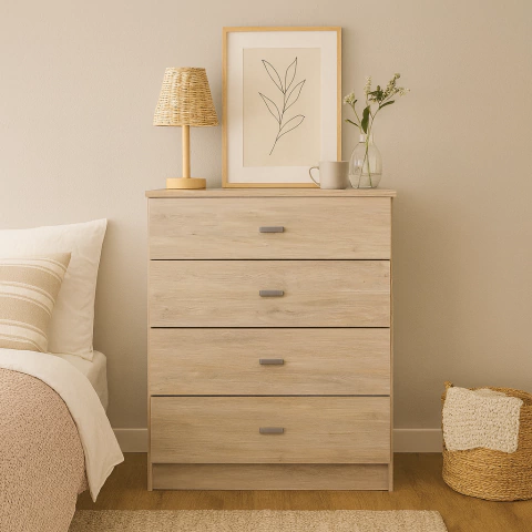 CHIFONIER 4 CAJONES 60 Cm PLUSPACK - comprar online