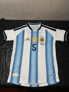 CAMISETA DE ARGENTINA G5 TITULAR MUNDIAL 2026 G5 TERMOSELLADO