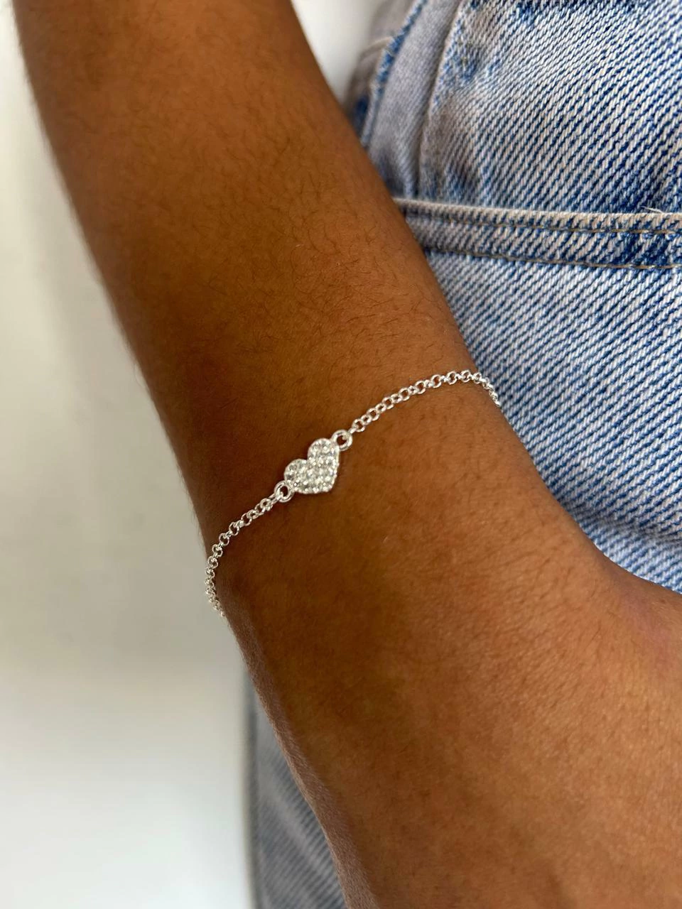 Pulseira Amor Cravejado