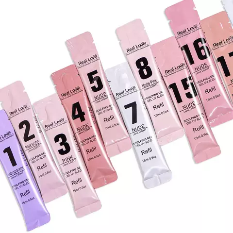 REFIL DE GEL REAL LOVE LINHA LIGHT 15ml