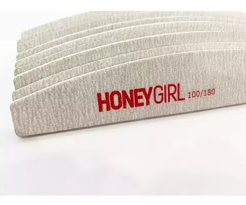 LIXA BOOMERANG 100/180 HONEY VERMELHA