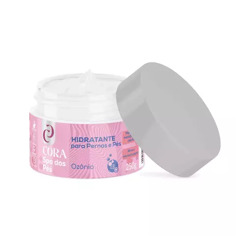 HIDRATANTE SPA DOS PÉS CORA OZÔNIO POTE 250g