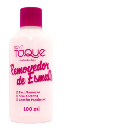 REMOVEDOR DE ESMALTE SEM ACETONA - NOVO TOQUE
