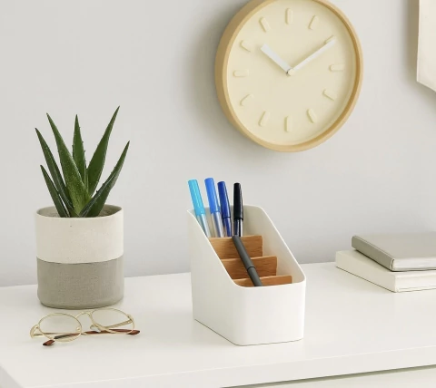 Organizador com 4 Divisórias 18,5x9,5x12,7cm - comprar online