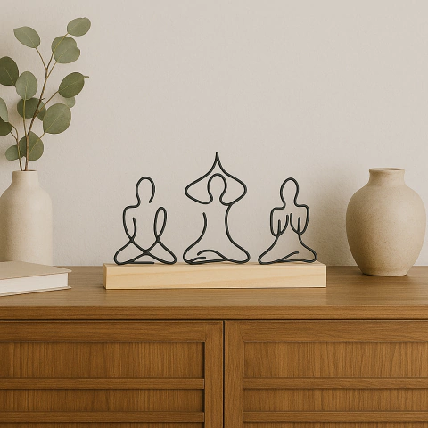 Escultura Yoga Namastê - comprar online
