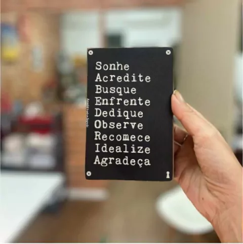 Box Sonhe Acredite 10x15