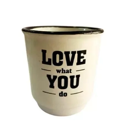 Copo sortido Coffe cerâmica LOVE YOU 90 ML