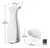 Porta Detergente C Sensor E Suporte Parede 250ml Umbra
