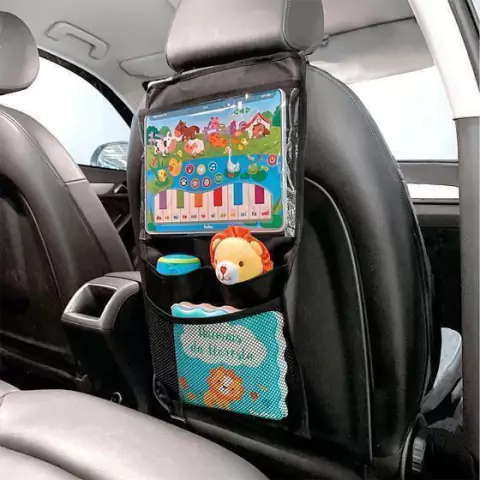 Organizador para Carro com compartimento Tablet