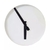 Relógio de Parede Metal Off White 25cm