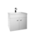 Vanitory De Colgar Amube Alba Con Bacha 50 Cm Blanco Cantidad de agujeros para grifería Monocomando