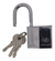 Candado Acero 40mm Doble Traba De Seguridad Reforzada - comprar online