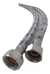 Flexible Mallado Para Agua Caliente Tubo 60cm Pack X2 Unid - comprar online
