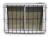 Ventana De Aluminio 120x110 Con Reja