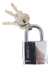 Candado Acero 30mm Doble Traba De Seguridad Reforzada