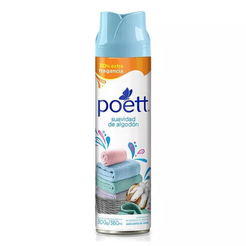 Poett Aerosol Suavidad Algodon 360 ML