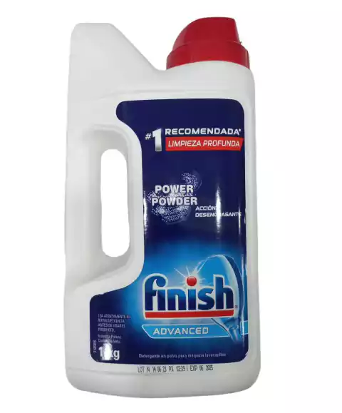 Finish Detergente En Polvo X 1 KG.