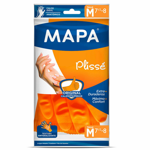 Mapa Plisse Guante Mediano 7.5-8