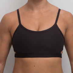 Top Marcela com detalhe em tule - comprar online